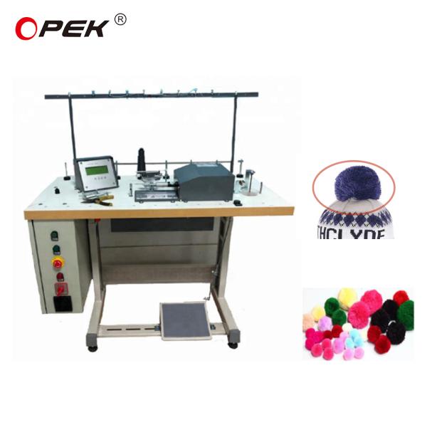 Boost Your Production with Scarf Pompom Machine 100-150/hour Output Guaranteed