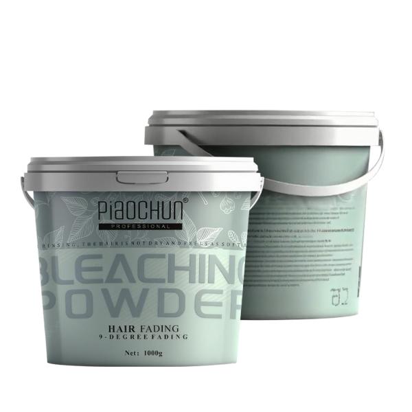 Salon Professional 1000g Hair Bleach Powder 8-9 Level Skin-Friendly Strong Fade Effect Premium Lightener Hair Coloring