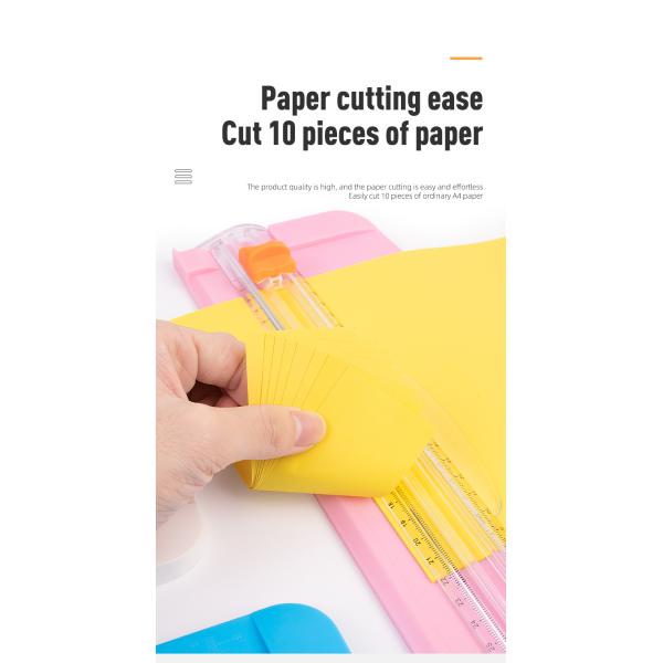 Coupeuse de papier A4 polyvalente pour divers matériaux artisanaux
