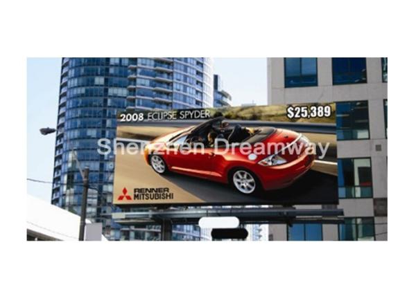 DIP OPTO / SILAN P20 Outdoor Advertising LED Display Static Scan , 320×160 mm module