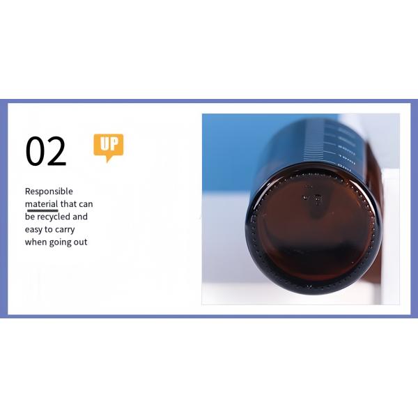 5ml graduated brown light-proof glass essential oil dropper essence bottle
