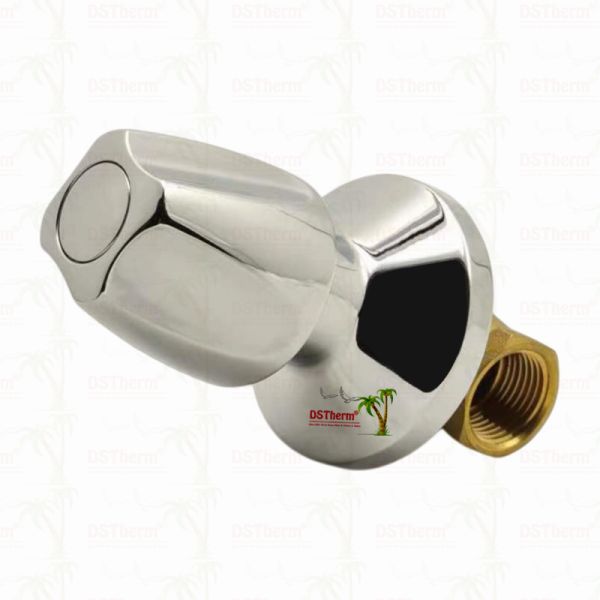 Chrome Plated Brass Stop Valve Global Valve South American Style A 1/2