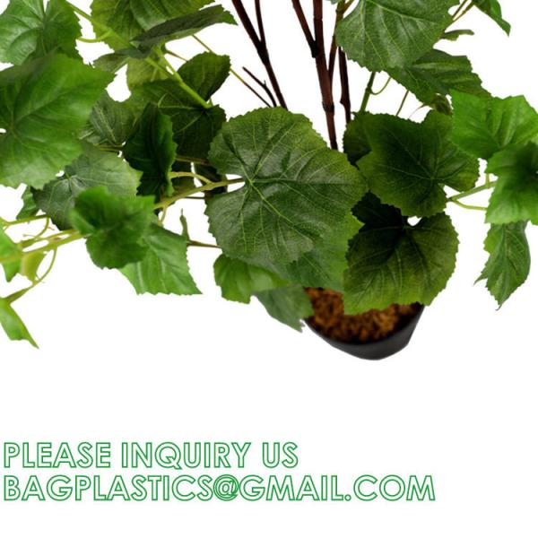 Artificial Greenery Chain Grapes Vines Leaves Foliage Simulation Fruits for Home Room Garden Wedding Garland Outside