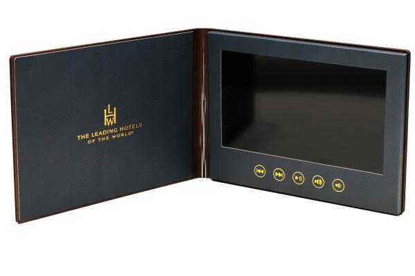 Video In Folder 2.4 CMYK Printing Portable Display Bag Holder 16 9 Ratio for Exhibitions Essentia