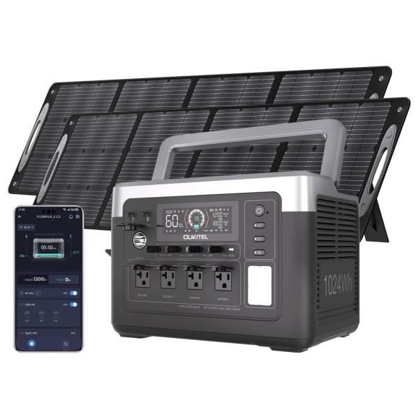 [Dropshipping] P1500 1800W 1536Wh Solar Generator APP Control Powerstation UPS