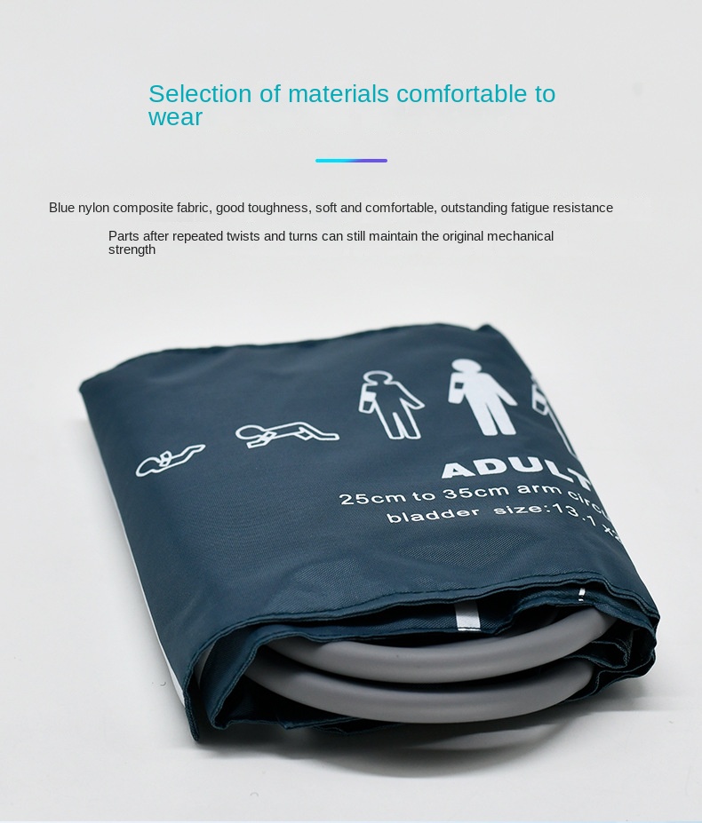 25cm - 35cm Adult Blood Pressure Cuff Medical Single Tube BP Cuff CE Class II