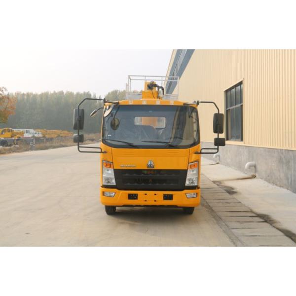 Horsepower 150hp Second-hand Boutique Howo 16m-30m Aerial Work Truck with Truck Crane