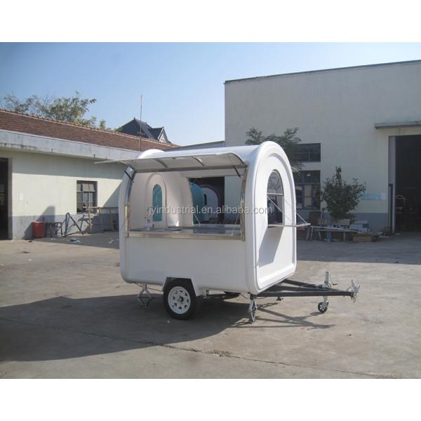 Mobile Coffee Bike Serving Cart in with Construction and Functionality