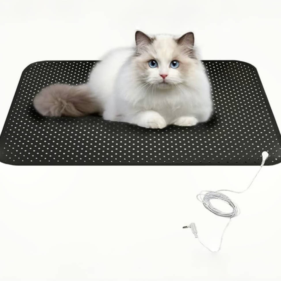 Eco-friendly Grounding Pet Pad Conductive Leather Foot Mat With Holes for Earthed Anti-static With 15ft Cord