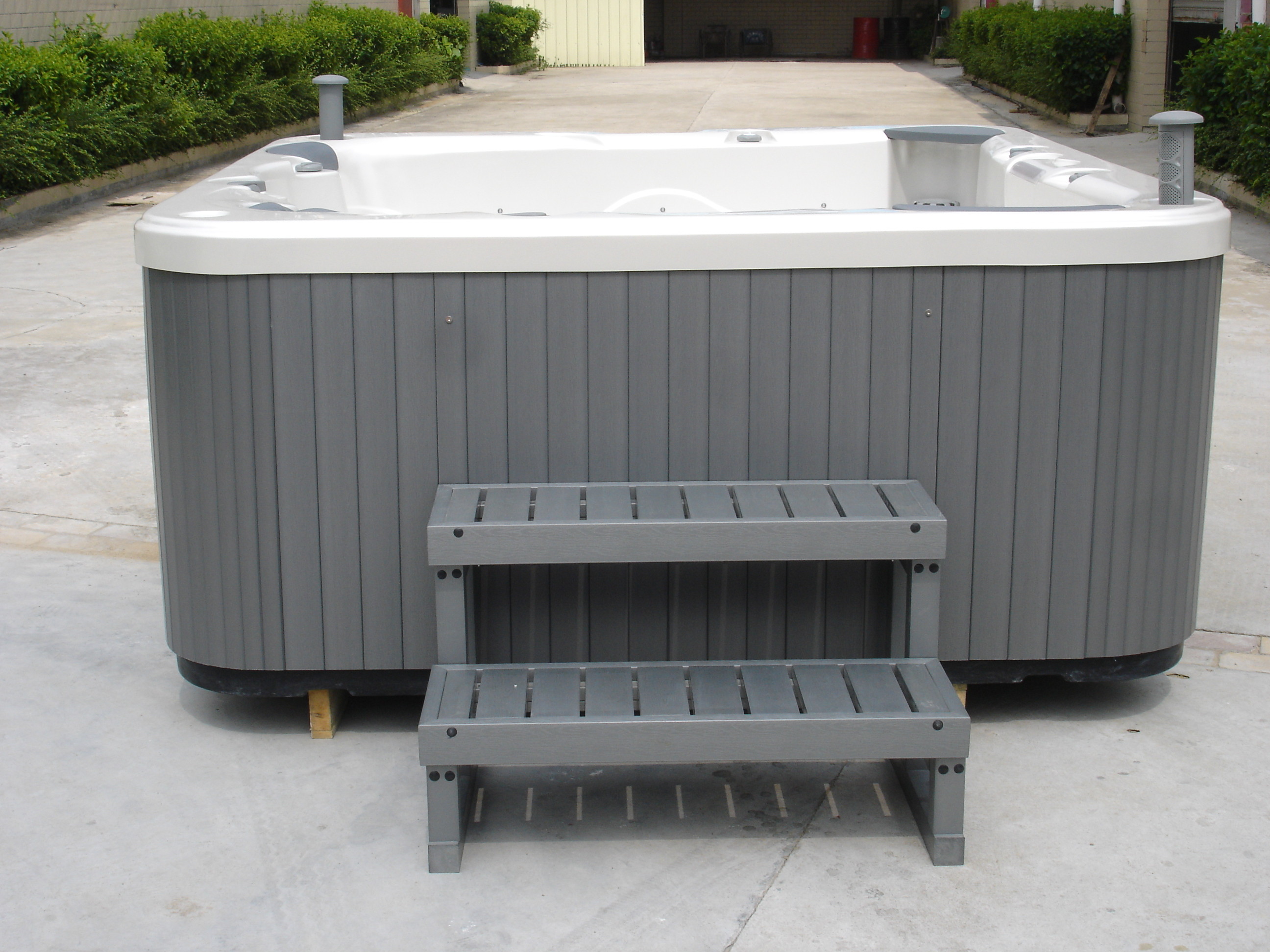 WOW! 3 Seats + 2 Lounges, Balboa GS510SZ and 1-Speed,3HP Outdoor Whirlpool Massage Bathtub