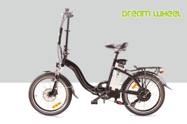 48V 500W Electric Folding Bike , Lightweight Folding Electric Bicycle 35km/h