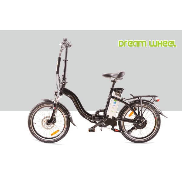 48V 500W Electric Folding Bike , Lightweight Folding Electric Bicycle 35km/h
