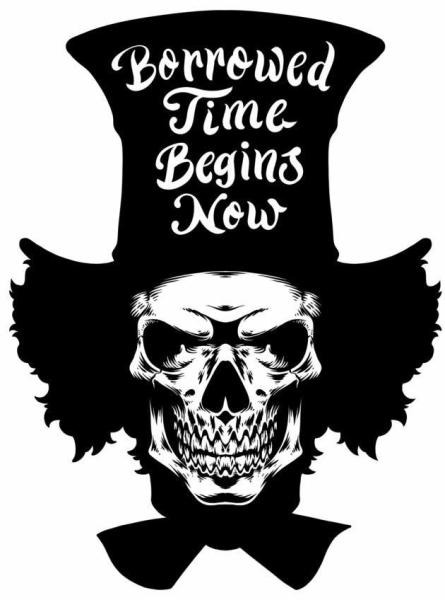 Iron On Backing Custom Embroidered Patch Polyester Twill Skulls Logo