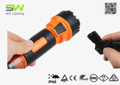 5W Type C Rechargeable Led Flashlight Plastic For Disaster Saftey Survival