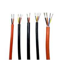 La fibre de verre a tressé le silicone rouge d'Awm UL3122 20AWG a isolé le fil électrique de fil