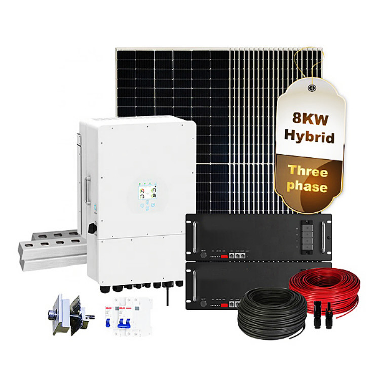 Низковольтный гибридный инвертор мощностью 8 кВт 3 фазы Deye SUN-8K-SG01LP1-EU