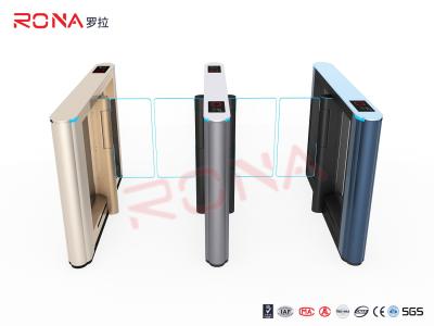 Controlled Access Automatic Systems Turnstiles Waist Height For Subway Station