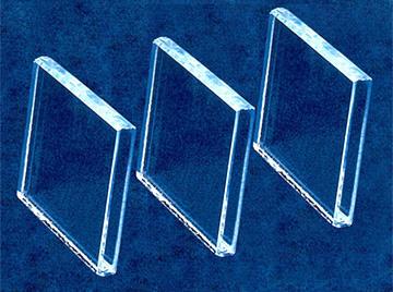 Optical Lighting 6mm Borosilicate Decorative Laminated Glass