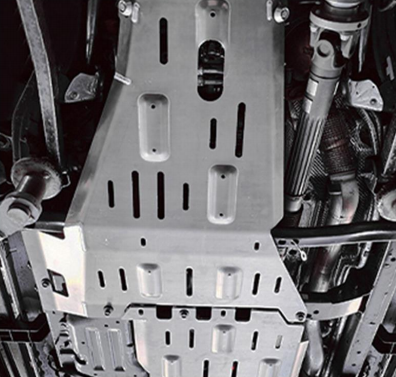 1810*870*8mm Off Road Aluminum Alloy Under Engine Cover Mud Flap Guard Skid Plate for JEEP Wrangler JL JK