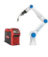 590 mm de portée de soudage des robots industriels CNGBS-G03 avec Megmeet soudage torche