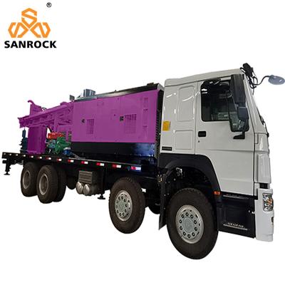 Truck Mounted Water Well Drill Rig With Mud Pump Hydraulic Water Well Drilling Equipment