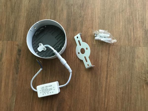 3000k Ip20 Led Round Panel Light  , Long Lifespan Led Office Ceiling Lights 