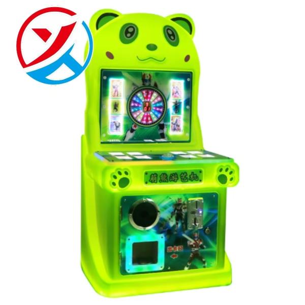 Cute Bear Urban Children's Automatic Vending Machine Single Turntable Card Machine