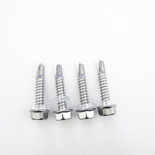 Inox A4 SS 316 Stainless Steel Self Drilling Screws Hex Head DIN 7504K