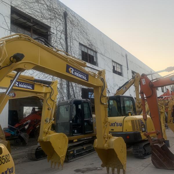 Япония KOMATSU Pc78us 7 тонны мини-экскаватор в Шанхае 0-2000 рабочие часы