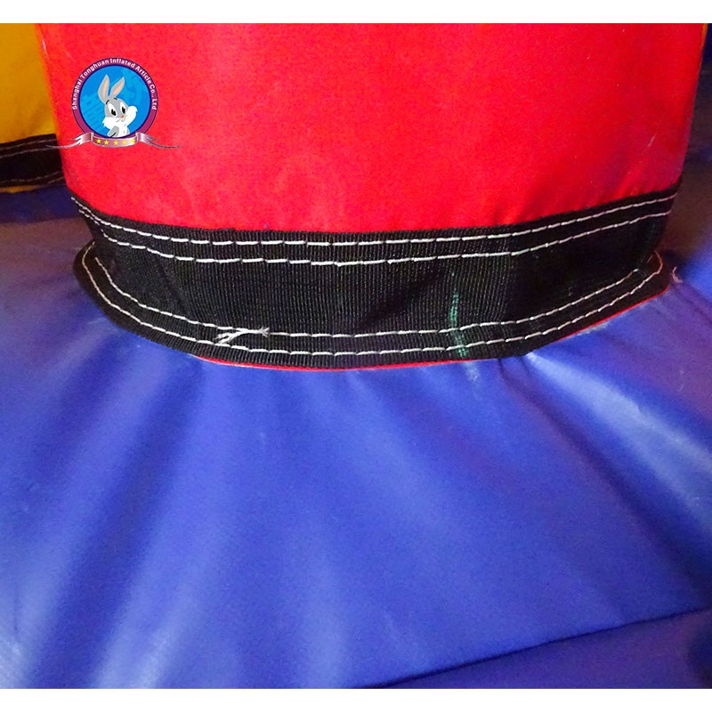 Colorful Round Inflatable Obstacle Course and Bouncer Games for Kids and Adults Fun Inflatable Castle