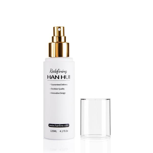Garrafa plástica vazia do ANIMAL DE ESTIMAÇÃO das garrafas 100ml 120ML 150ML do pulverizador para ajustar o pulverizador