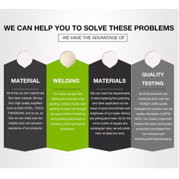 трубопровод нержавеющей стали DIN 430 5mm ASTM A554 выбитый