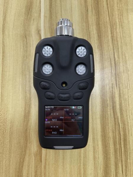 12 heures de fonctionnement continu Analyseur multigaz portable O2 0-30% Détecteur de gaz sans fil