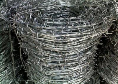 14 X 14 Hot Dipped Galvanized Razor Barbed Wire For Airport Prison Security Fence