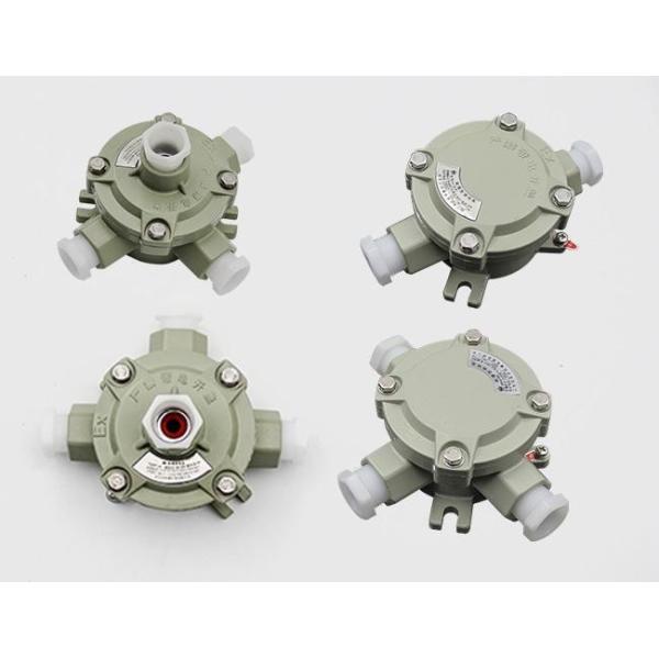 AC380V の炎の証拠のジャンクション・ボックス ケーブルの端子箱 IP66 10A 220/380VAC