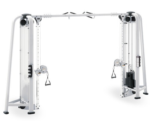Medium Loader Gym Equipment Adjustable Pulley Back Exercise Squat Rack Cable Crossover Machine