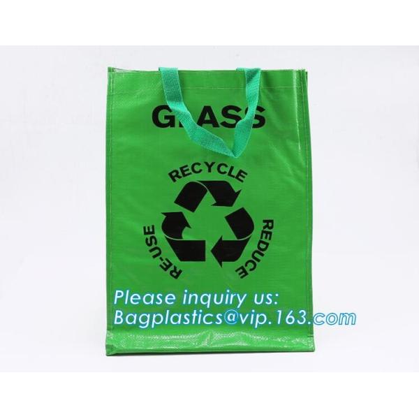 Fashion WaterProof PP Woven Laminated Handle Shopping Bag,fashion laminated reusable pp woven big shopping woven bag