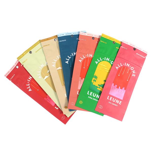 Food Grade Side Seal Pouch  Packaging With Zipper