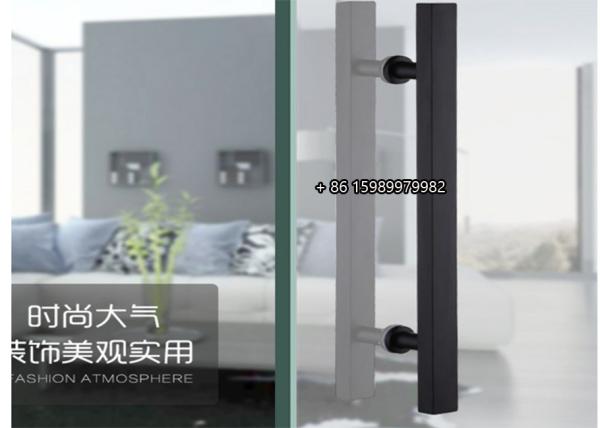 Bathroom Stainless Steel Glass Door Handle Corrosionproof Wearproof Aesthetics