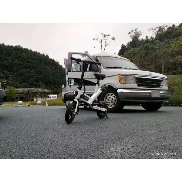 12 Inch Lithium Fold Up Electric Bike Environmental Protection Intelligent Traveling Car