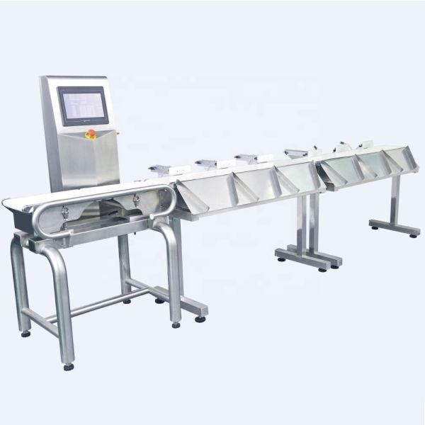 Multi Category Fruits Vegetables Weight Sorting Machine JZW-6FX Check Weigher Line