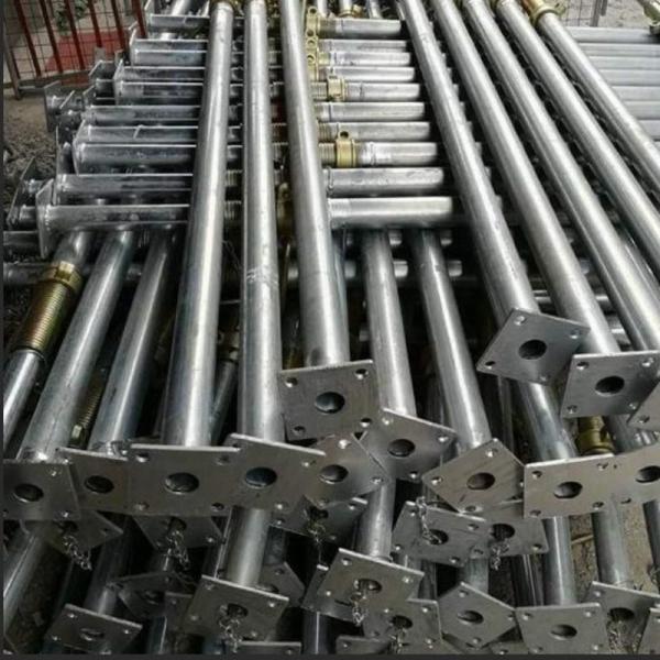 Adjustable Steel Prop Heavy Duty HDG Steel Support for Construction Container Packed