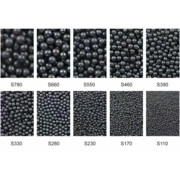 HRC45-65 Steel Shot Steel Grit With Smooth And Bright Surface For High Hardness