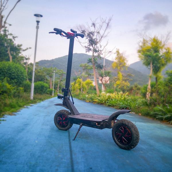 150kg Max Load Adult Electric E Scooter 60 - 80km 3600W Electric Powered Scooters