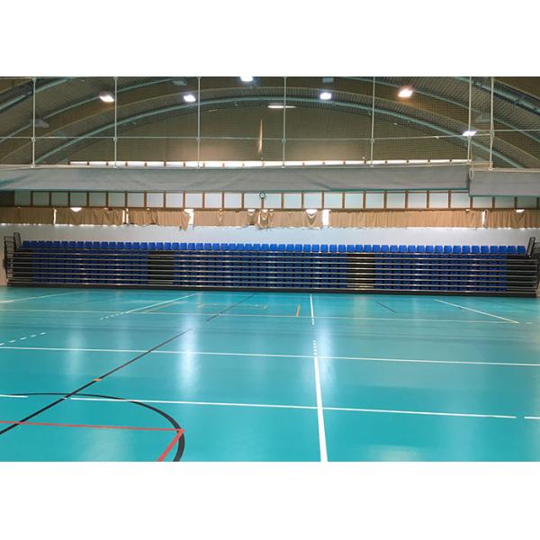 Durable Retractable Bleacher Seating , Telescopic Spectator Grandstands Durable