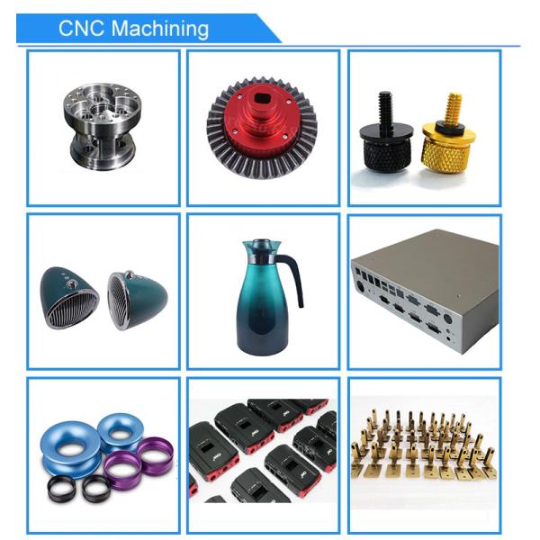 Ось обслуживания 5 прототипа CNC OEM подвергая механической обработке анодировала с другими цветами