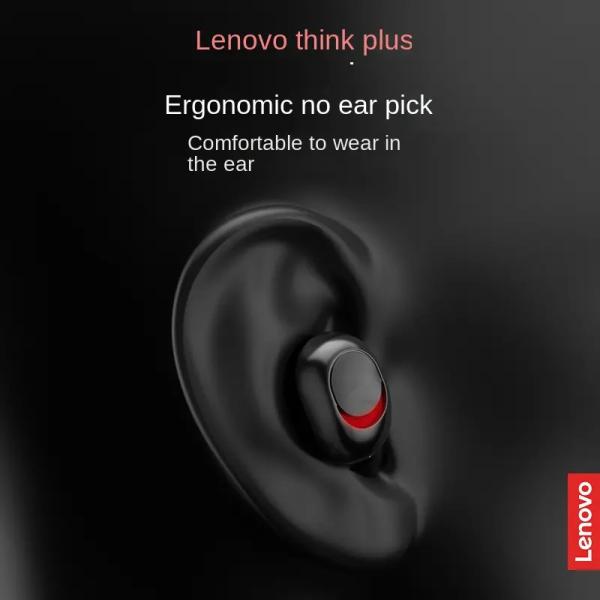 Lenovo PD1X TWS Wireless Earbuds: IPX5 Water Resistance & Portable Charging