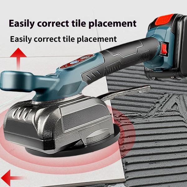Handheld Brick Laying Machine High Power Vibrator Wall Tile Floor Tile Auxiliary Tool Automatic Tiling