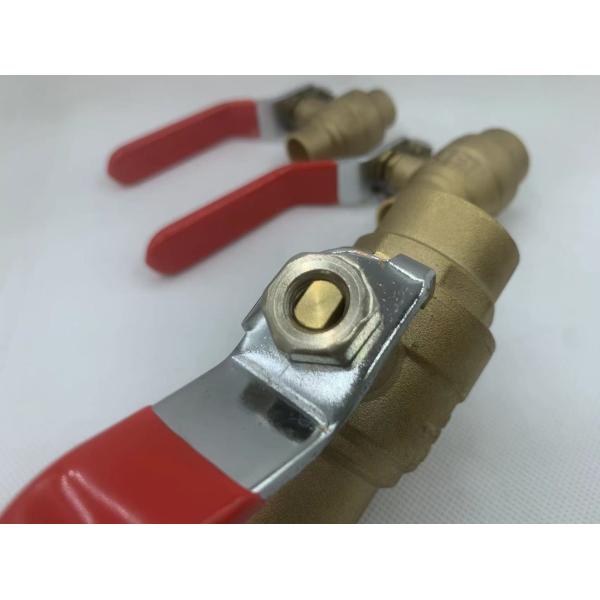 Женщина шарикового клапана 400wog прочного пути дюйма 1/2 полного латунная продела нитку