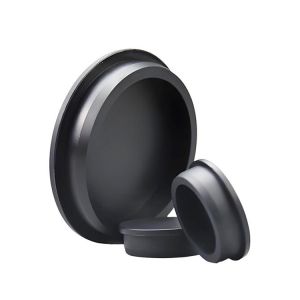Customized Silicone Rubber Accessories With Black Silicone Rubber Plug And End Caps